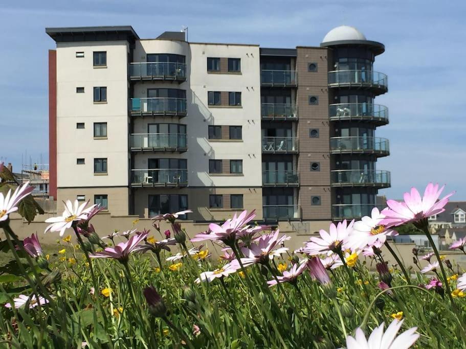 2Bed With Pool & Sea View Apartment New Quay Exterior foto